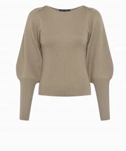 French Connection Joss Knit Slash Neck Jumper Sale