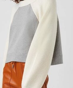 French Connection Kit Mix Media Jumper Sale