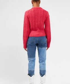 French Connection Sale Jacqueline Cable Crew Neck Jumper 12 French Connection Sale Jacqueline Cable Crew Neck Jumper