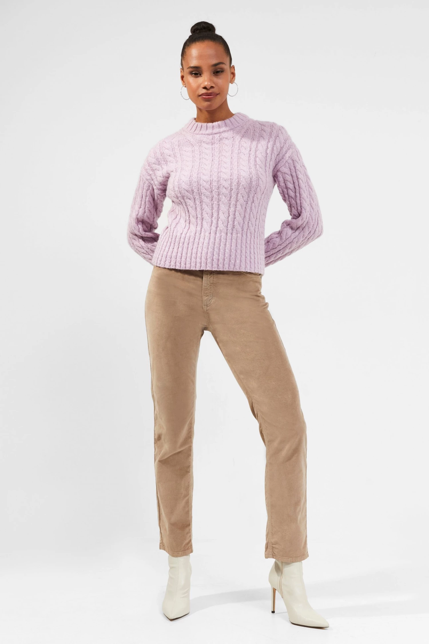 French Connection Jacqueline Open Cable Crew Neck Jumper Sale 5 French Connection Jacqueline Open Cable Crew Neck Jumper Sale