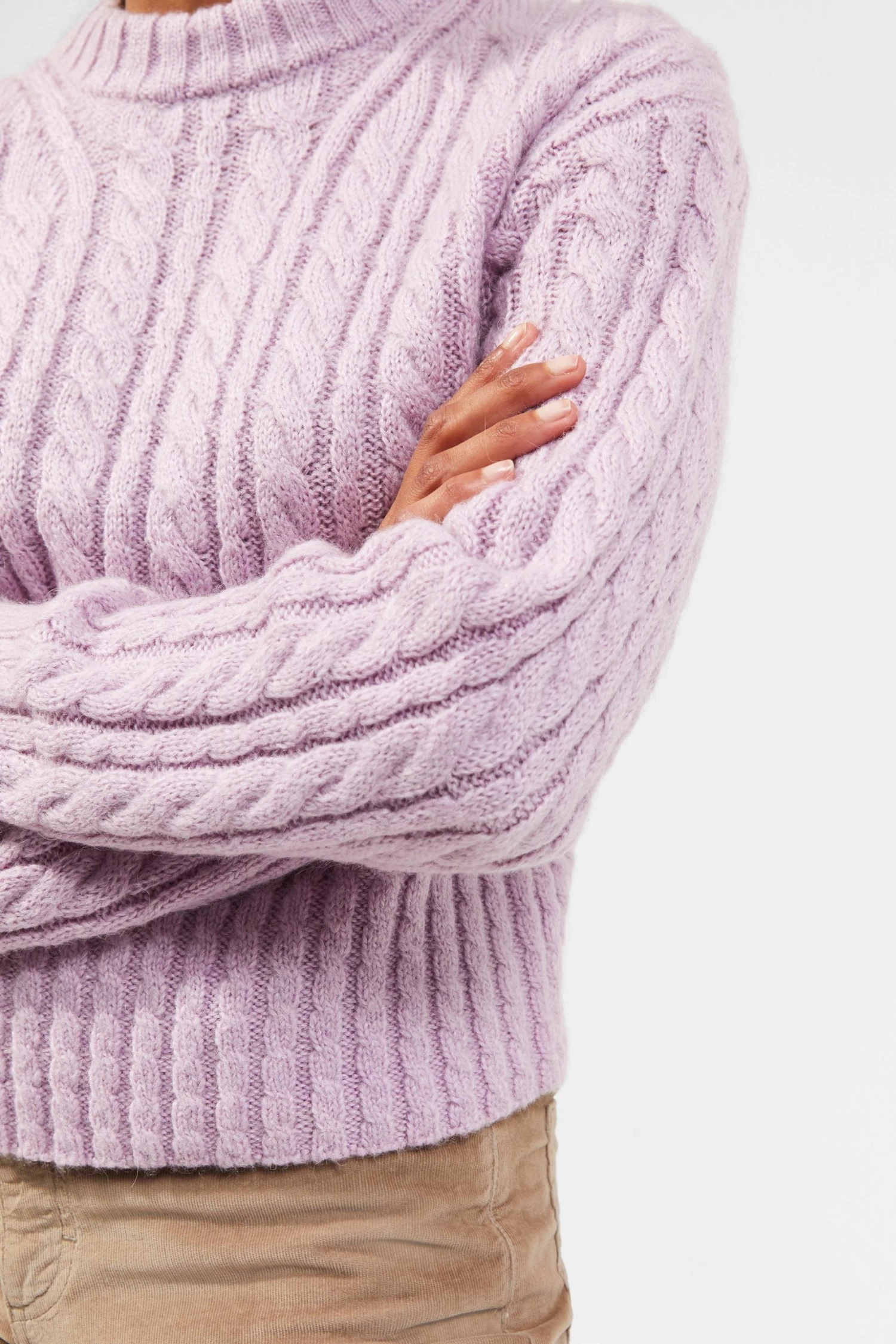 French Connection Jacqueline Open Cable Crew Neck Jumper Sale 6 French Connection Jacqueline Open Cable Crew Neck Jumper Sale