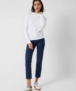 French Connection Babysoft Ruffle-Collar Jumper