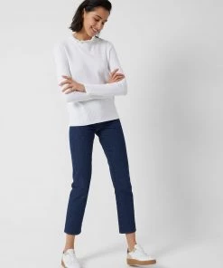 French Connection Babysoft Ruffle-Collar Jumper