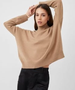 French Connection Jumpers & Cardigans Jeanie Vhari High-Neck Jumper