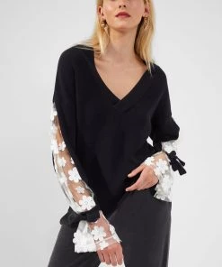 French Connection Caballo Lace Knits Jumpers & Cardigans