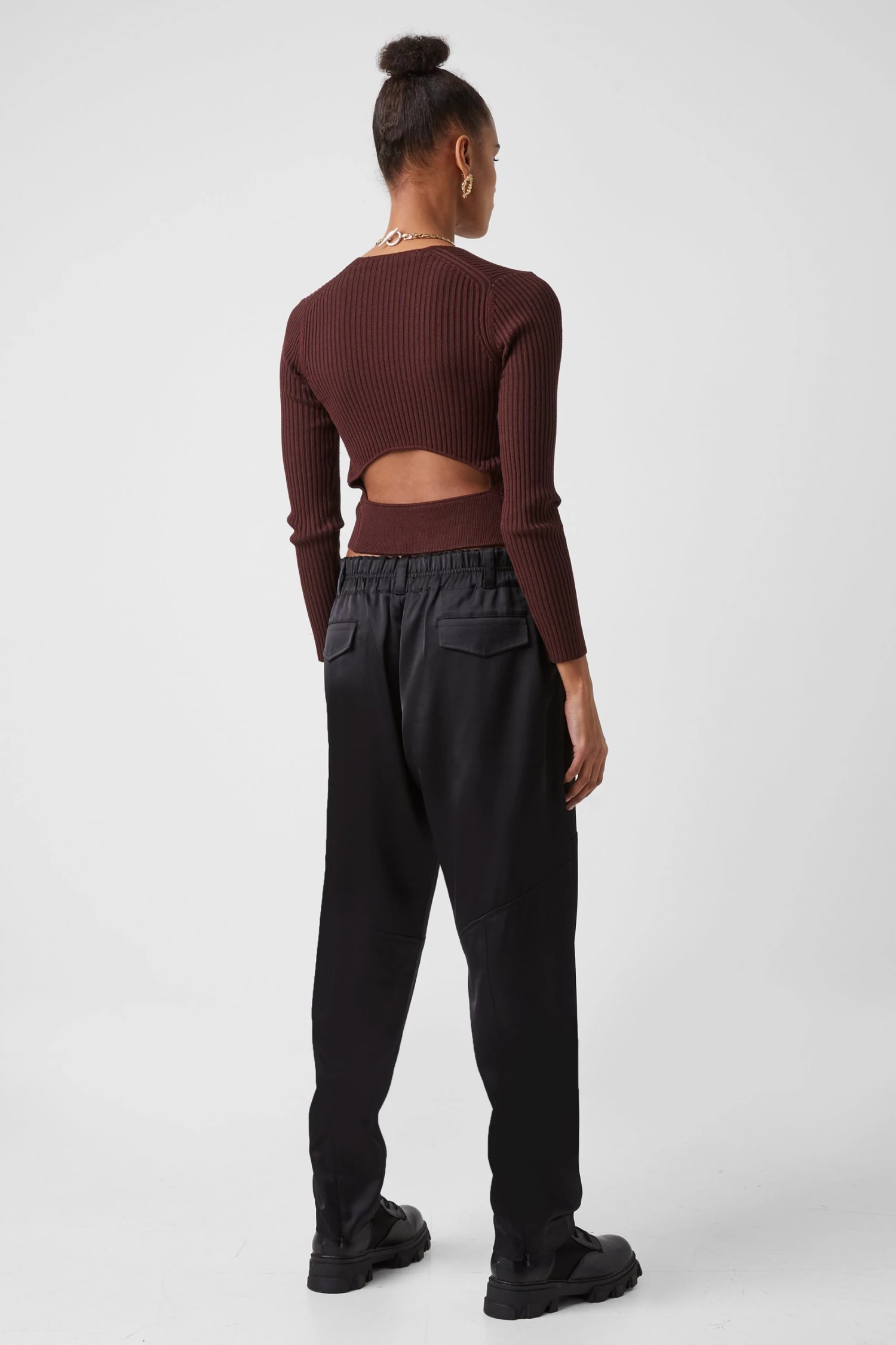 French Connection Olina Knitted V-Neck Top Sale 6 French Connection Olina Knitted V-Neck Top Sale