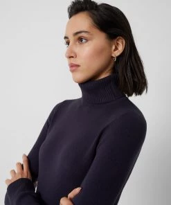 French Connection Sale Babysoft Rib-Hem Tunic Jumper