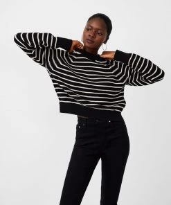 French Connection Mozart Stripe Jumper Sale