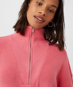 French Connection Mozart Half-Zip Jumper Sale