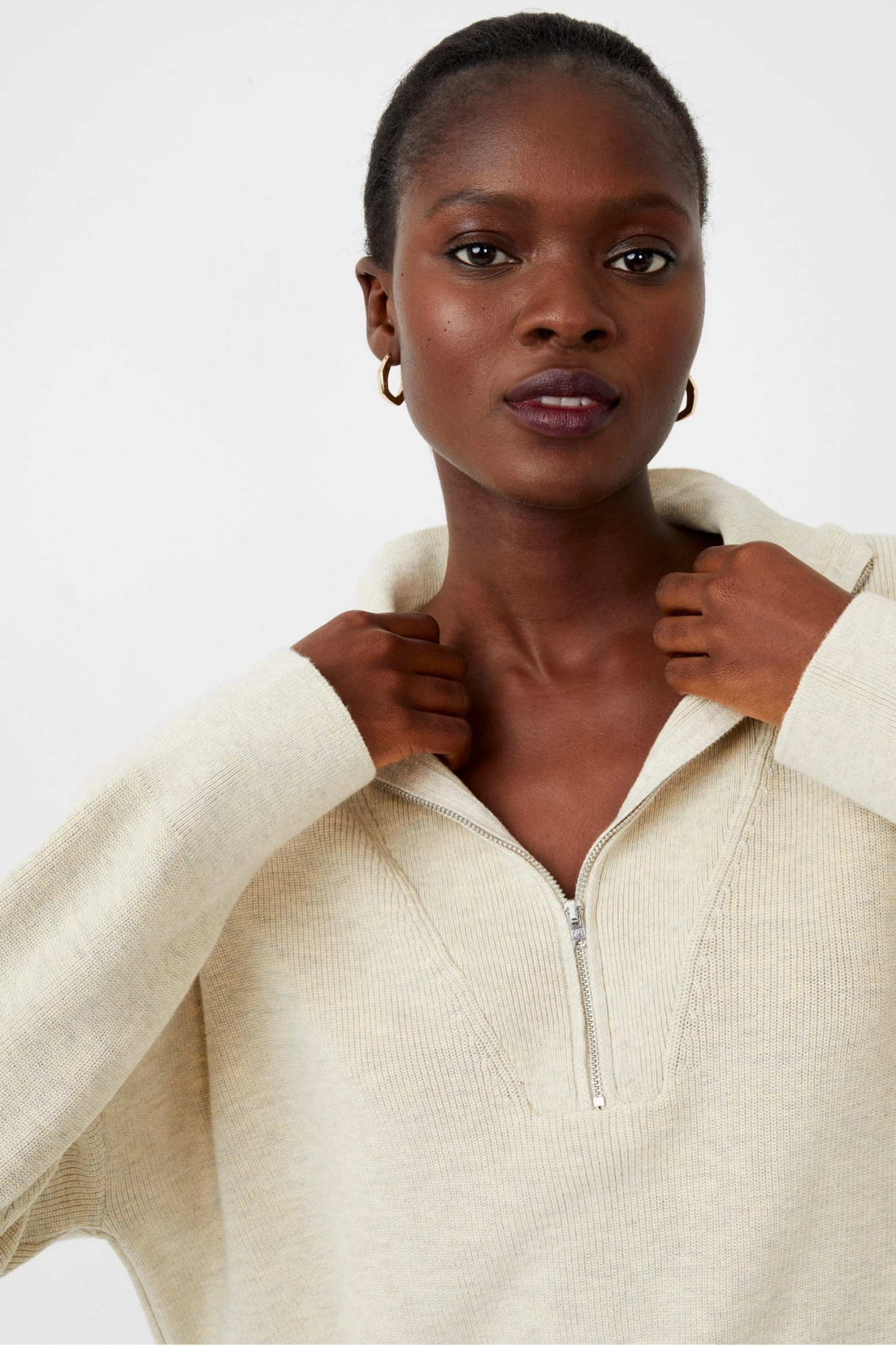 French Connection Mozart Half Zip Jumper Sale 4 French Connection Mozart Half Zip Jumper Sale