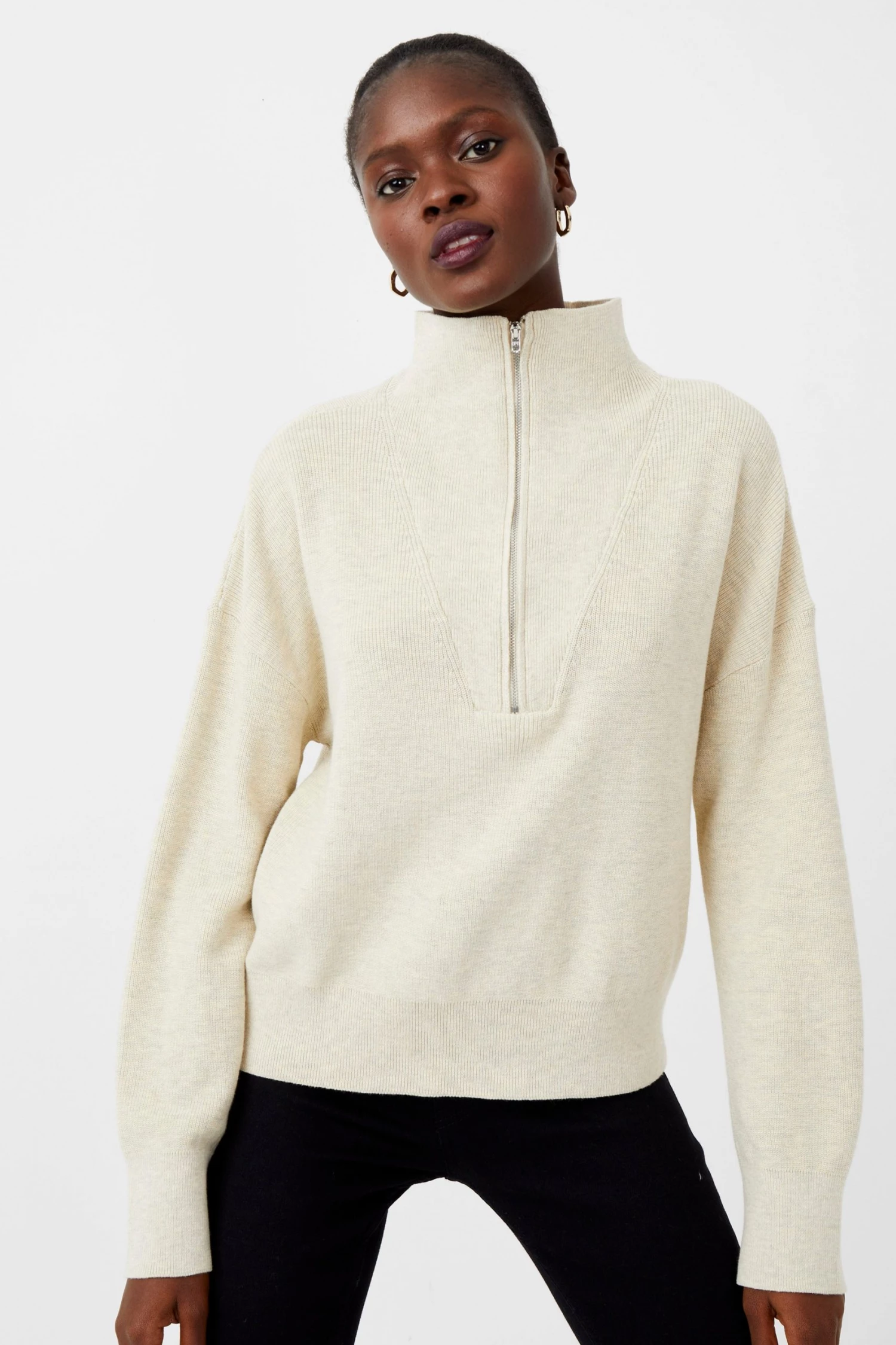 French Connection Mozart Half Zip Jumper Sale 3 French Connection Mozart Half Zip Jumper Sale