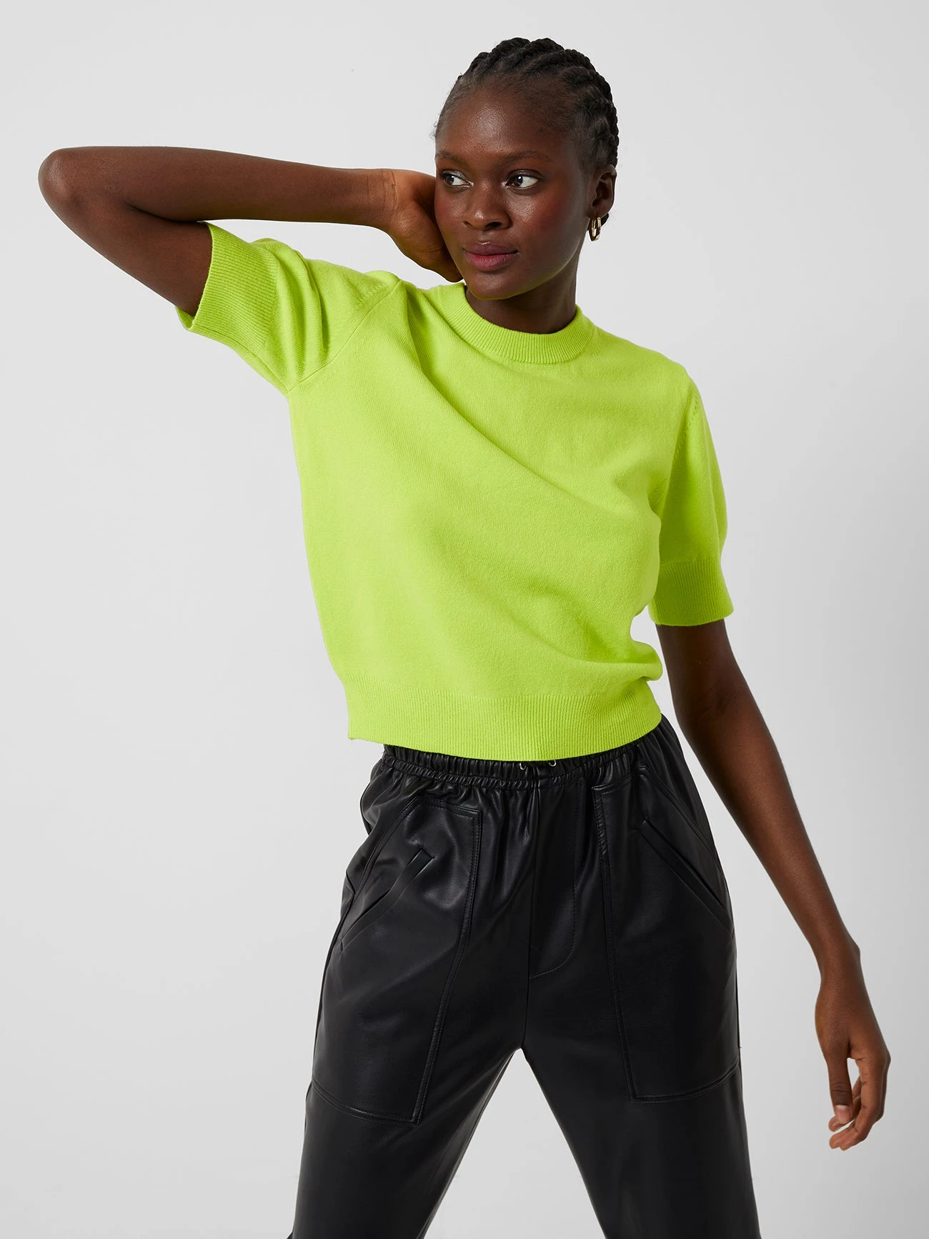 French Connection Babysoft Margo Short-Sleeved Jumper Sale 5 French Connection Babysoft Margo Short-Sleeved Jumper Sale