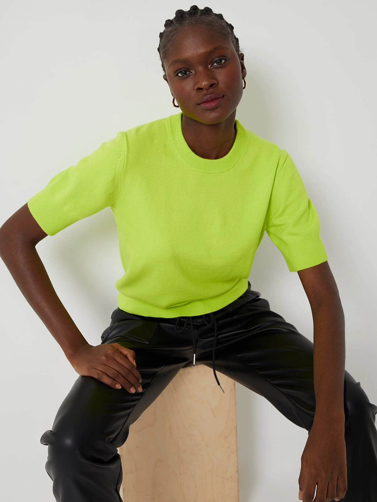 French Connection Babysoft Margo Short-Sleeved Jumper Sale 3 French Connection Babysoft Margo Short-Sleeved Jumper Sale