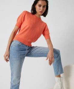 French Connection Babysoft Margo Short-Sleeved Jumper Sale