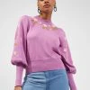 French Connection Jumpers & Cardigans Kaitlyn Organic Embroidery Jumper