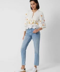 French Connection Kaitlyn Organic Floral Embroidery Cardigan Jumpers & Cardigans 11 French Connection Kaitlyn Organic Floral Embroidery Cardigan Jumpers & Cardigans