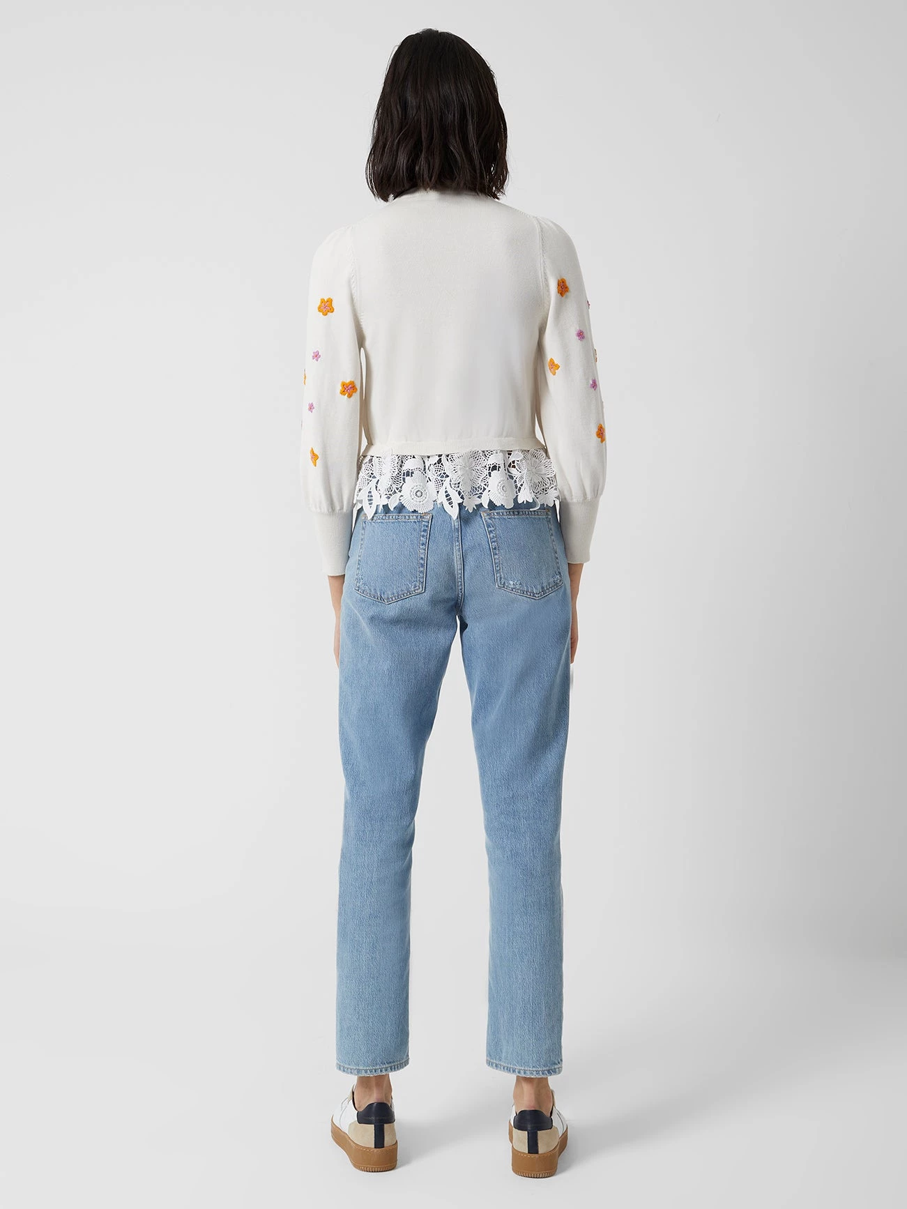 French Connection Kaitlyn Organic Floral Embroidery Cardigan Jumpers & Cardigans 7 French Connection Kaitlyn Organic Floral Embroidery Cardigan Jumpers & Cardigans