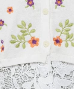 French Connection Kaitlyn Organic Floral Embroidery Cardigan Jumpers & Cardigans 14 French Connection Kaitlyn Organic Floral Embroidery Cardigan Jumpers & Cardigans