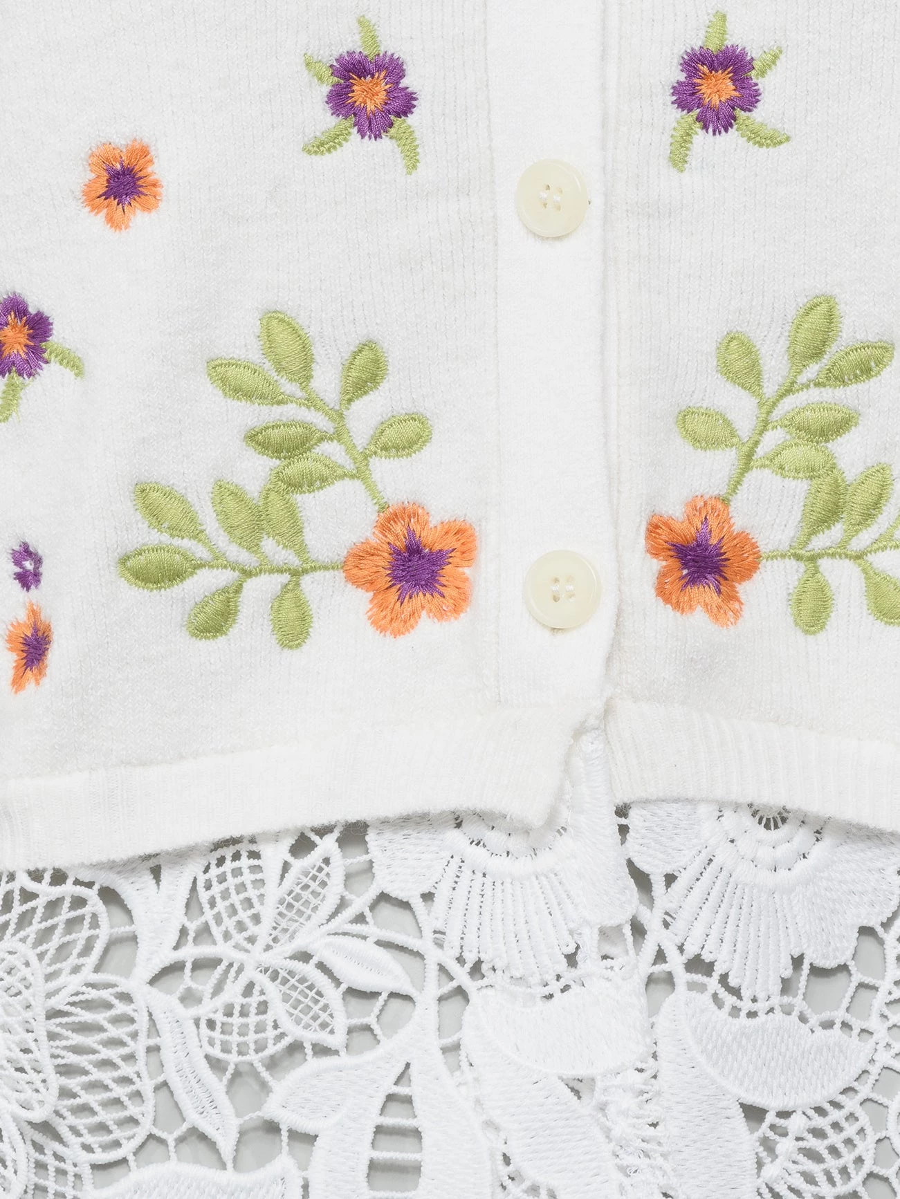 French Connection Kaitlyn Organic Floral Embroidery Cardigan Jumpers & Cardigans 8 French Connection Kaitlyn Organic Floral Embroidery Cardigan Jumpers & Cardigans