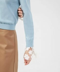 French Connection Jumpers & Cardigans Mara Lace Mix Jumper