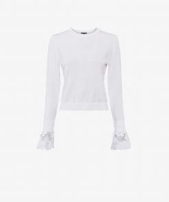 French Connection Jumpers & Cardigans Mara Lace Mix Jumper