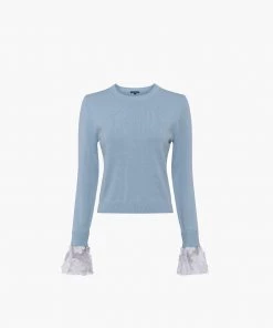 French Connection Jumpers & Cardigans Mara Lace Mix Jumper