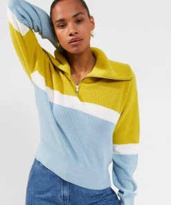 French Connection Jumpers & Cardigans Konnie Half-Zip Jumper
