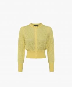 French Connection Jessica Recycled Lace-Stitch Jumper Jumpers & Cardigans