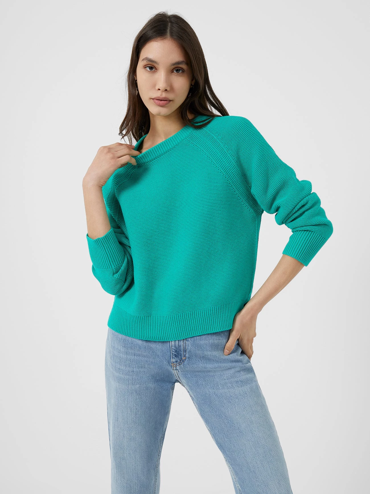 French Connection Lilly Mozart Crew Neck Jumper Jumpers & Cardigans 3 French Connection Lilly Mozart Crew Neck Jumper Jumpers & Cardigans