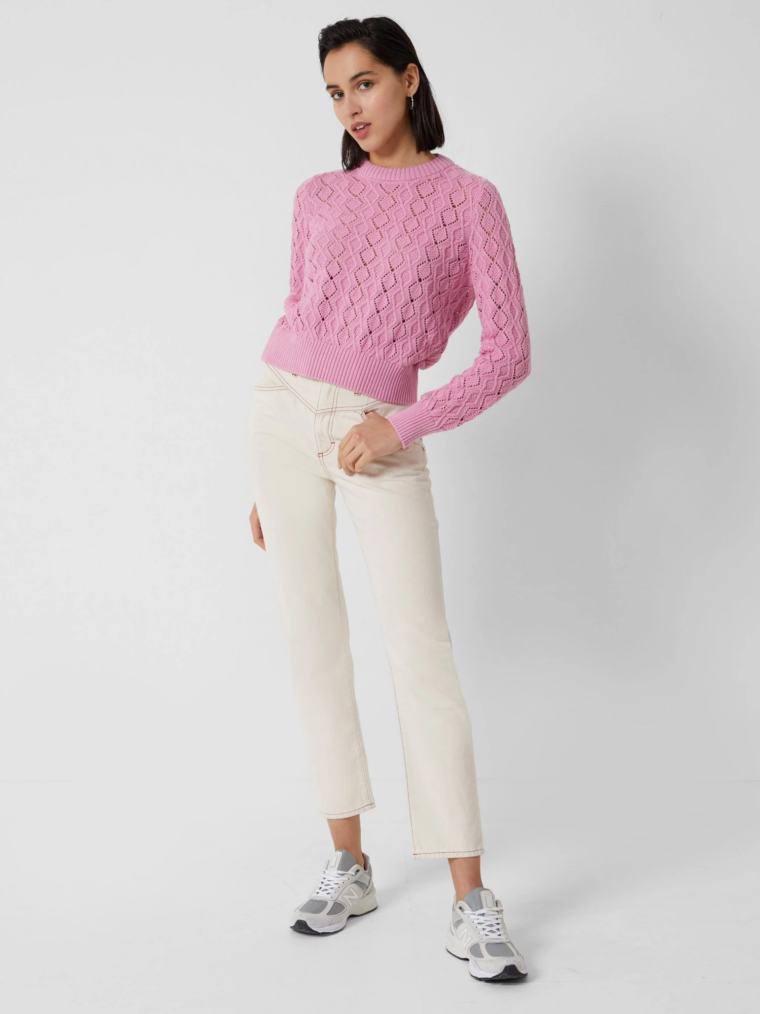 French Connection Jumpers & Cardigans Karli Mozart Crew Neck Jumper 4 French Connection Jumpers & Cardigans Karli Mozart Crew Neck Jumper
