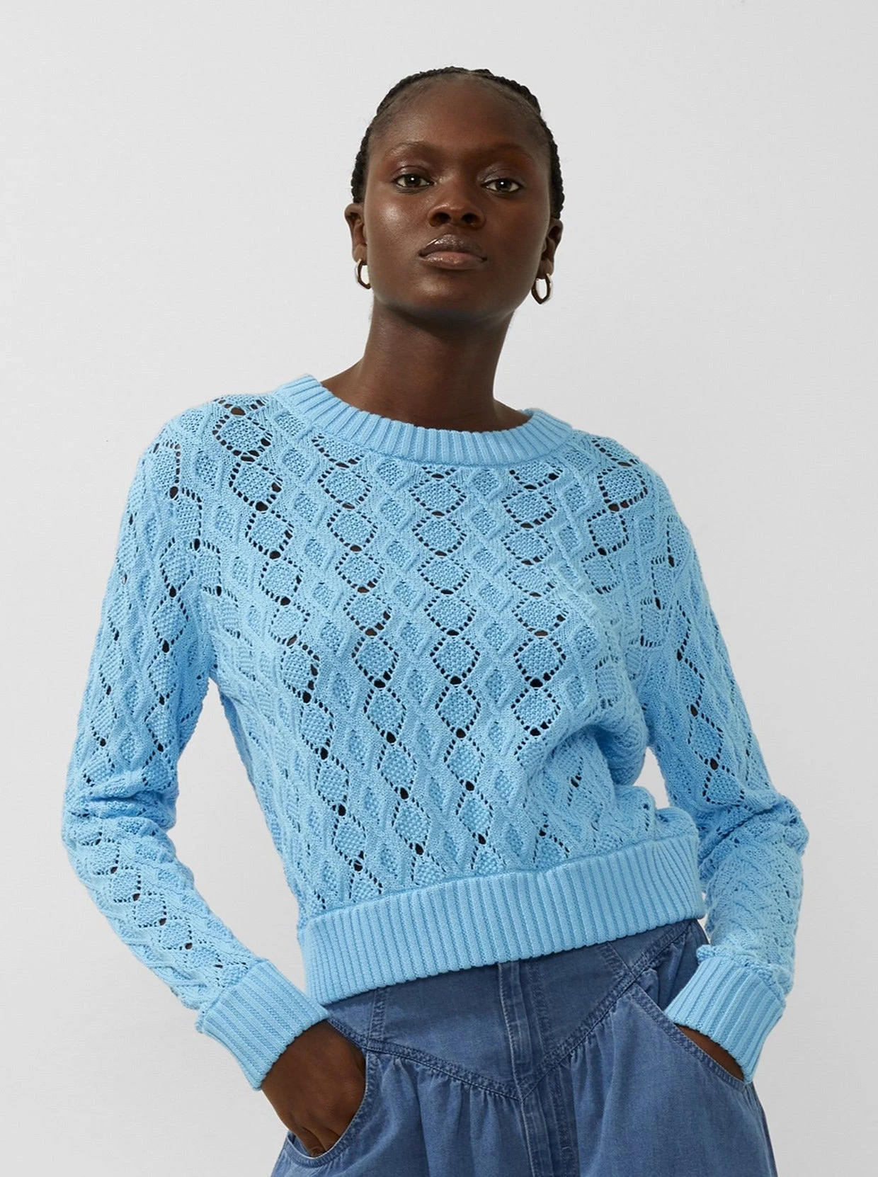 French Connection Jumpers & Cardigans Karli Mozart Crew Neck Jumper 3 French Connection Jumpers & Cardigans Karli Mozart Crew Neck Jumper