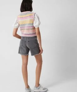 French Connection Jumpers & Cardigans Kasper Space-Dye Mix Media Jumper