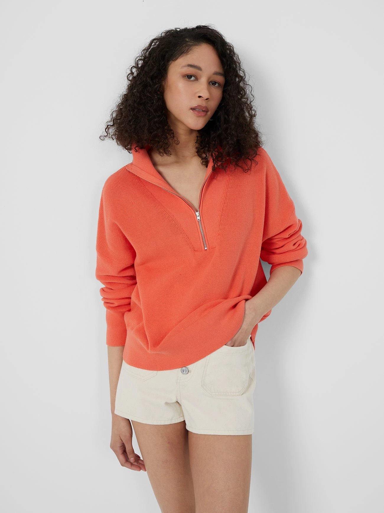 French Connection Sale Mozart Half Zip Jumper 3 French Connection Sale Mozart Half Zip Jumper