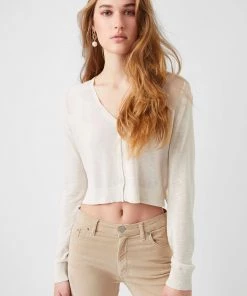 French Connection Judie Recycled Cropped Cardigan