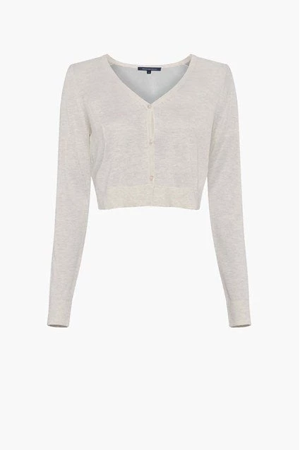 French Connection Judie Recycled Cropped Cardigan 6 French Connection Judie Recycled Cropped Cardigan