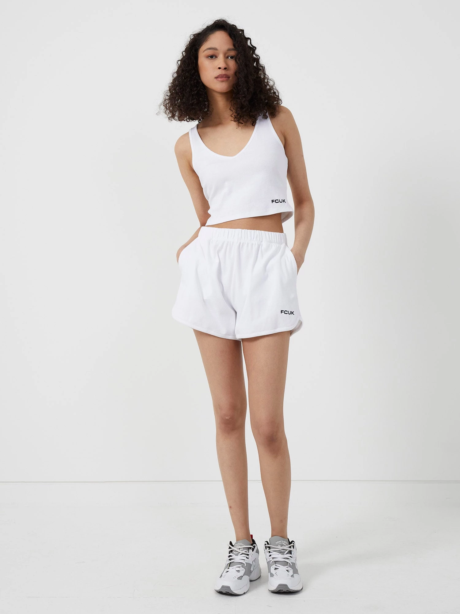 French Connection Fcuk Organic Ribbed Shorts 5 French Connection Fcuk Organic Ribbed Shorts