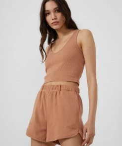 French Connection Fcuk Organic Ribbed Shorts View All