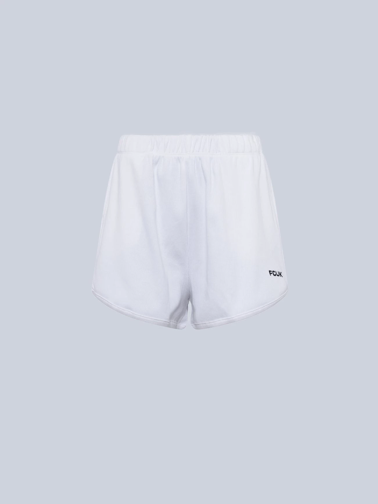 French Connection Fcuk Organic Ribbed Shorts 7 French Connection Fcuk Organic Ribbed Shorts