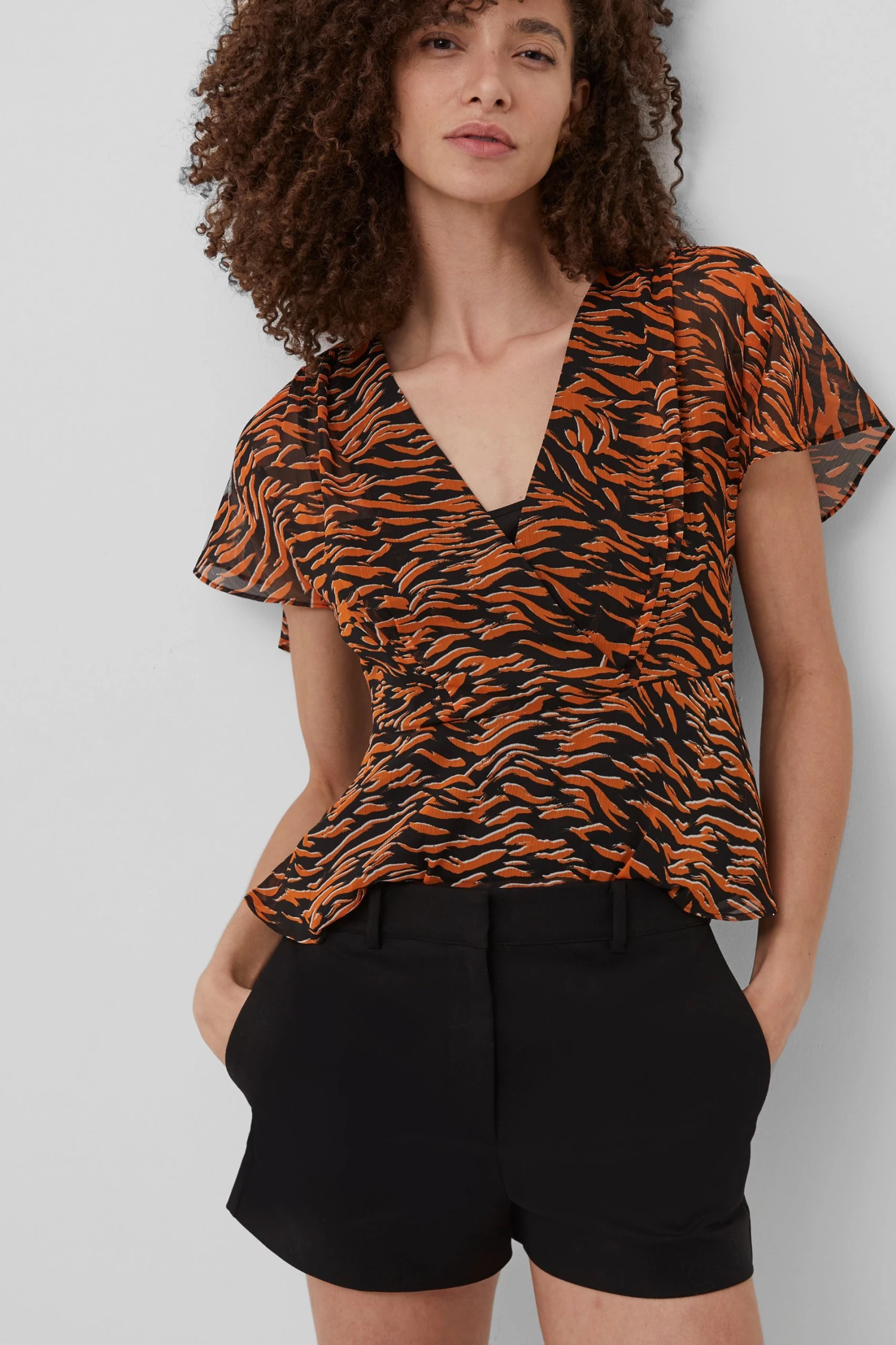 French Connection Ika Cotton Shorts Sale 4 French Connection Ika Cotton Shorts Sale