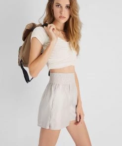 French Connection Sale Alisara Satin Shorts