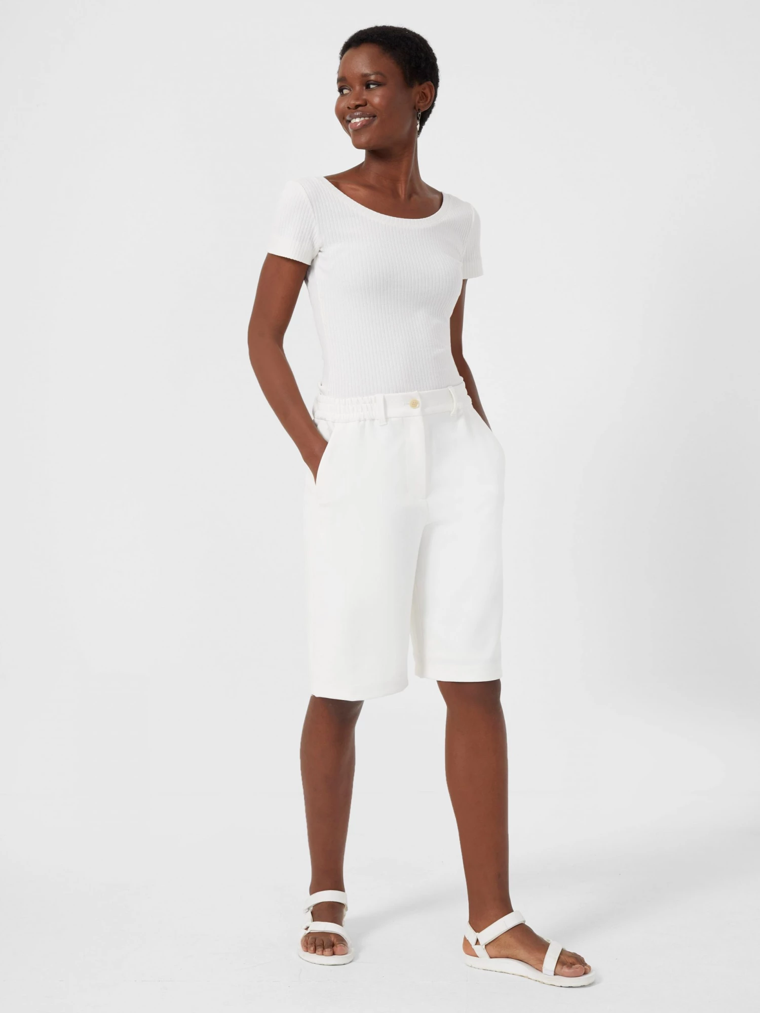 French Connection Emiko Whisper Ruth Bermuda Shorts Skirts & Shorts 3 French Connection Emiko Whisper Ruth Bermuda Shorts Skirts & Shorts