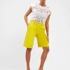 French Connection Emiko Whisper Ruth Bermuda Shorts 1 French Connection Emiko Whisper Ruth Bermuda Shorts