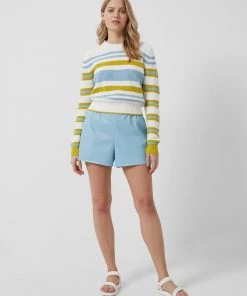 French Connection Etta Recycled Vegan Leather Shorts