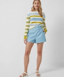 French Connection Etta Recycled Vegan Leather Shorts