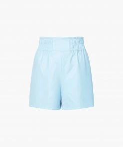 French Connection Etta Recycled Vegan Leather Shorts