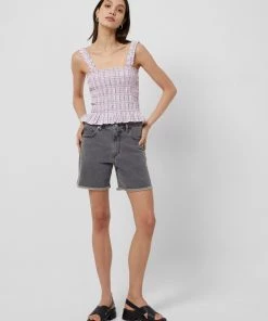 French Connection Skirts & Shorts Piper Recycled Denim Boyfriend Shorts
