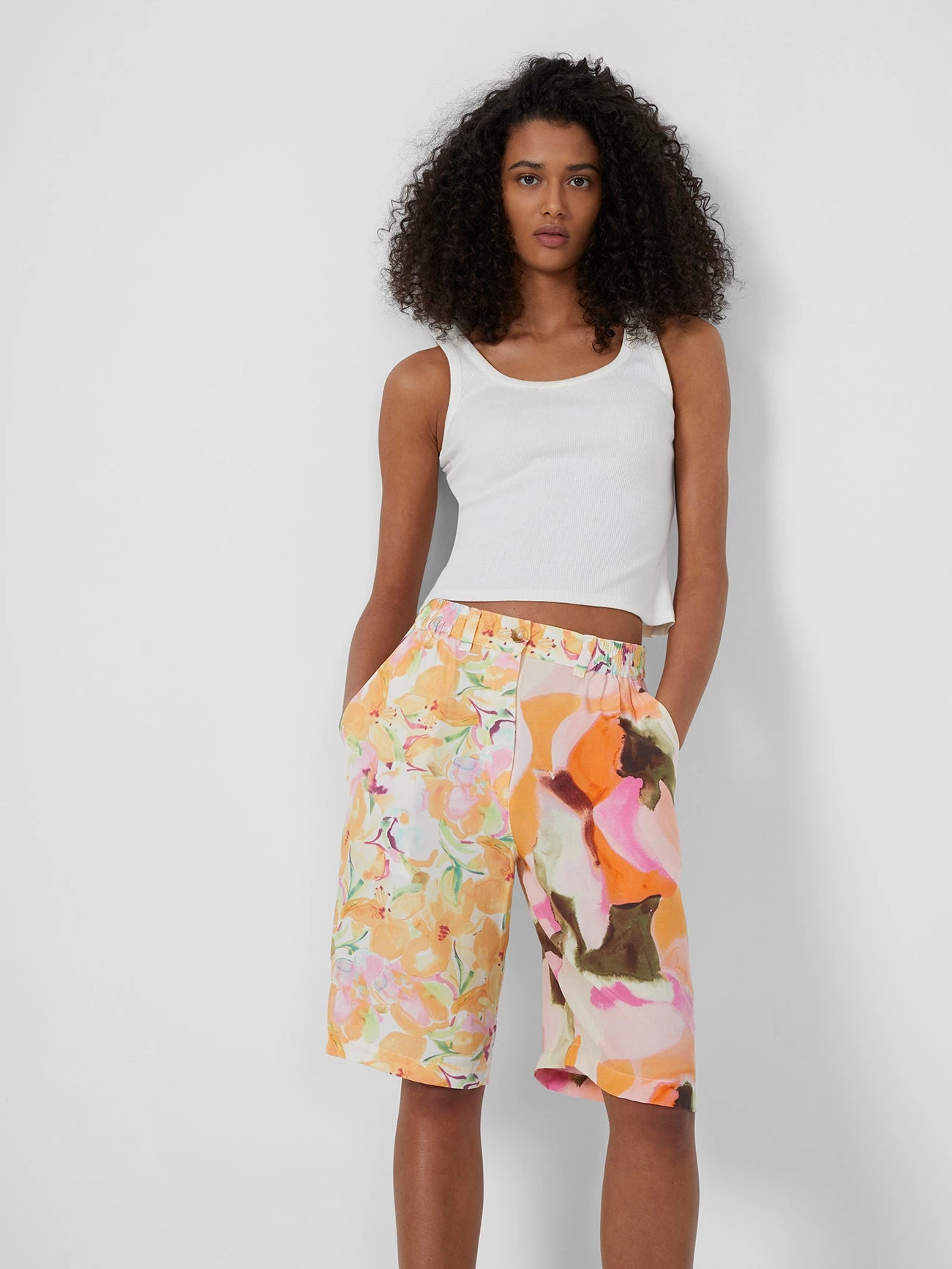 French Connection New In Isadora Delphine Bermuda Shorts 4 French Connection New In Isadora Delphine Bermuda Shorts