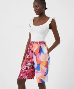 French Connection Isadora Delphine Bermuda Shorts