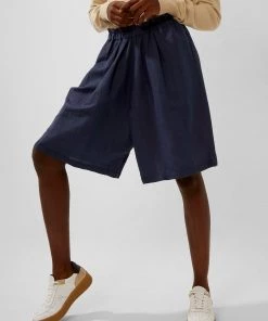 French Connection Ahia Cotton-Linen Shorts New In 9 French Connection Ahia Cotton-Linen Shorts New In