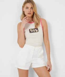 French Connection Vaughn Cotton City Shorts